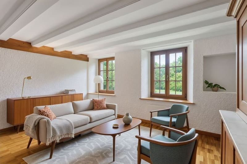 Appartement du rez 3.5 P.