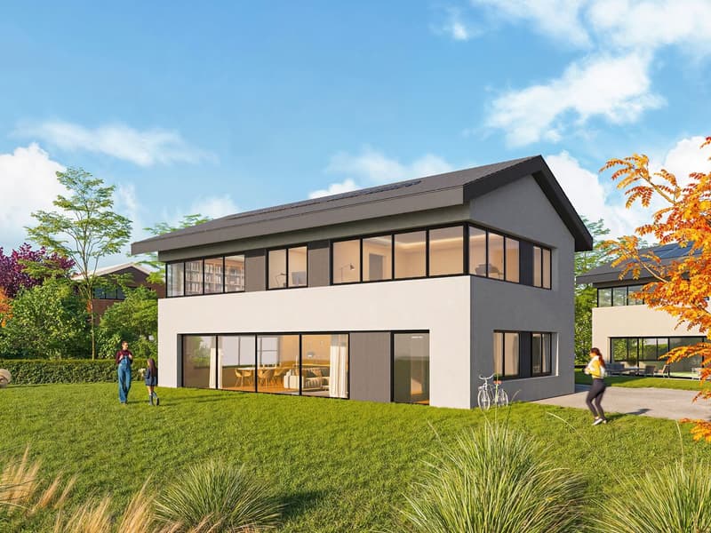 Savigny (VD) - Two contemporary villas on a magnificent plot of 2'000 m² (one sold) (3)