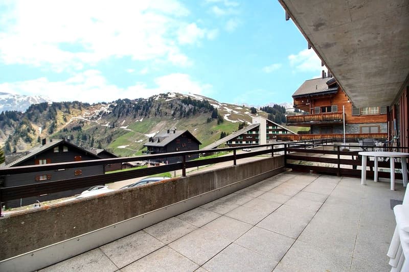 Zweieinhalb-Zimmer-Wohnung mit 25 m² Terrasse gegenüber den Dents du Midi (3)