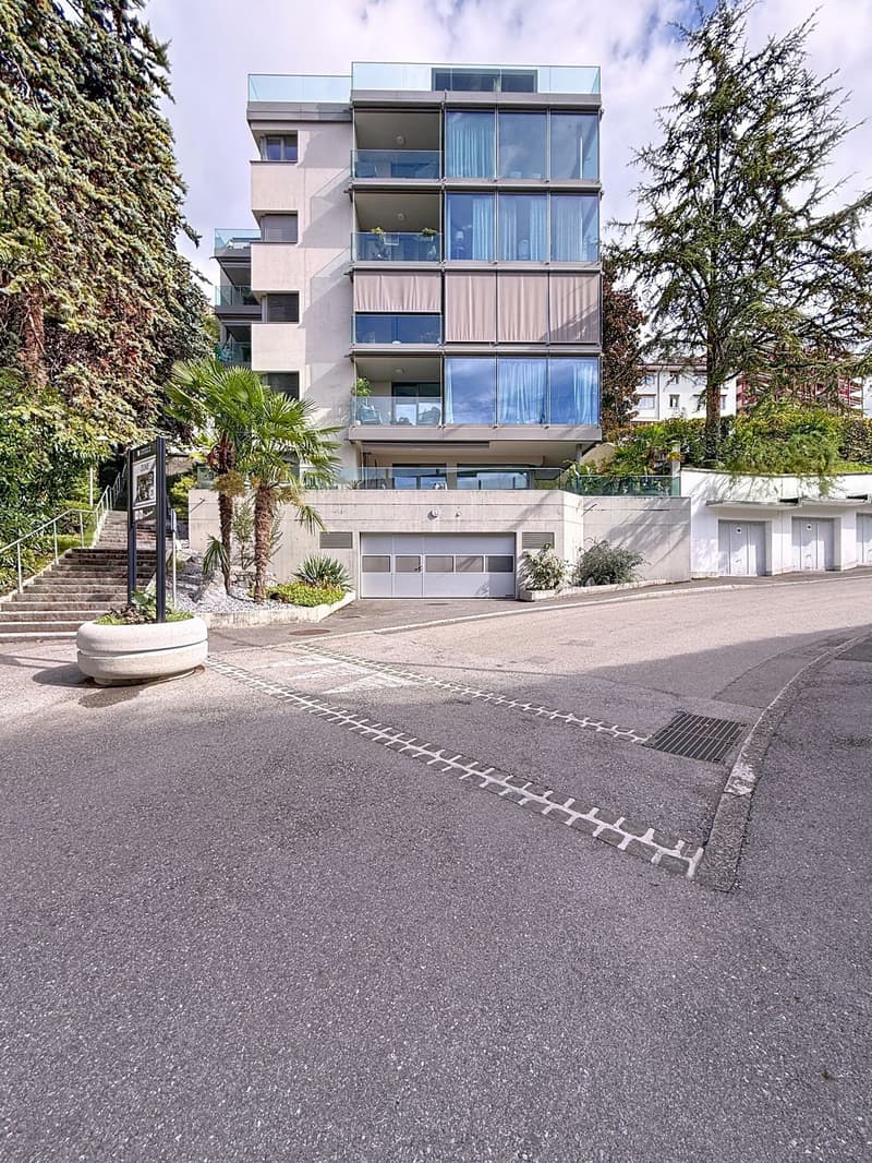 Montreux - Territet - Appartement contemporain avec balcon, vue lac et parking intérieur (8)