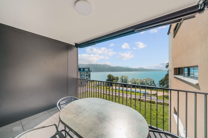 Superbe appartement meublé de luxe avec vue à Puidoux -Chexbres (2)