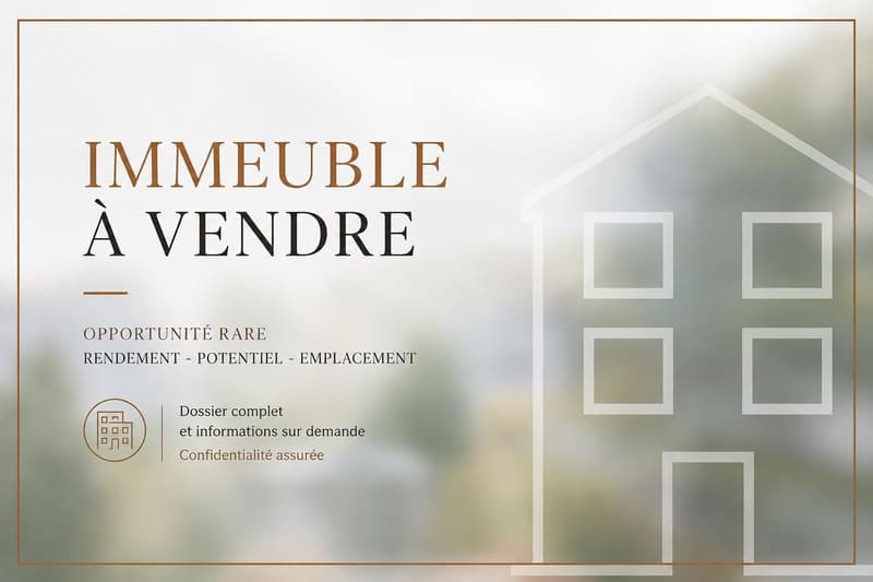 Immeuble de rendement dans le centre historique de Moudon (1)