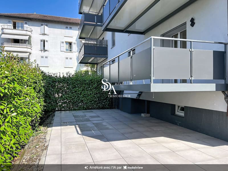 Bel appartements de 3.5 pièces avec balcon et jardin (5)
