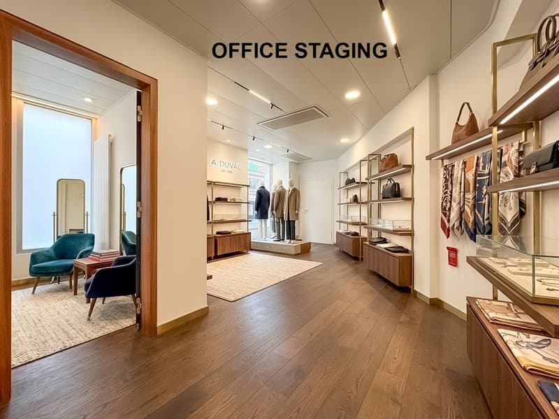 Ufficio in un edificio commerciale situato in posizione ideale nel centro della città di Monthey. (1)