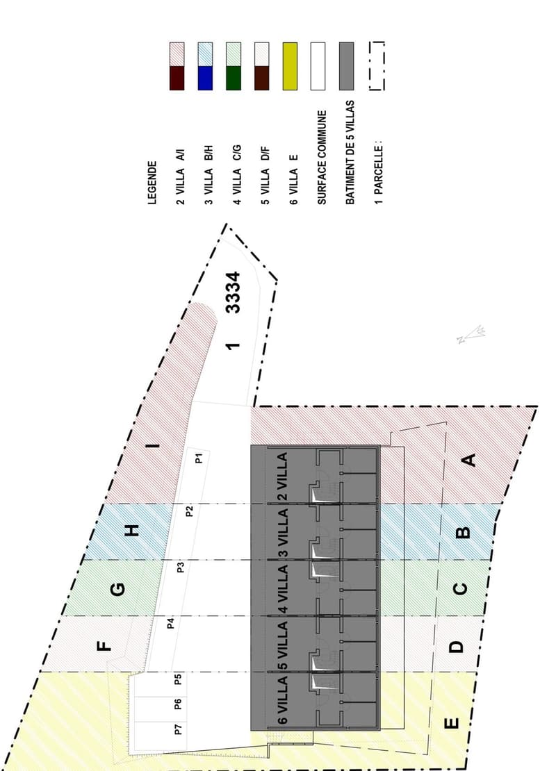 Plan de parcelle