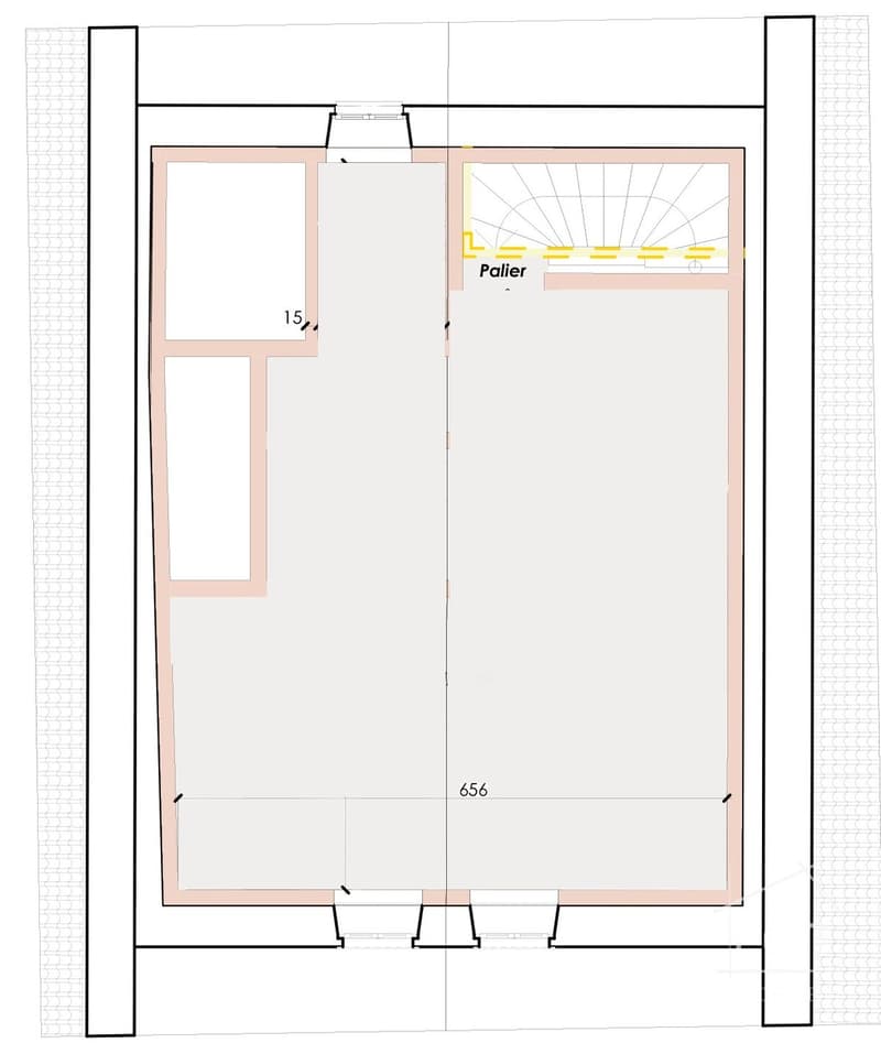 Plan des combles