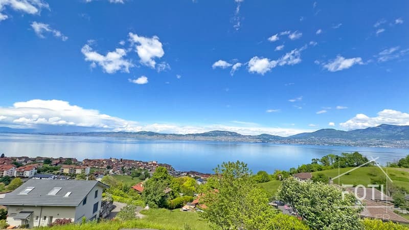 Vue sur le Lac à 180° spectaculaire !