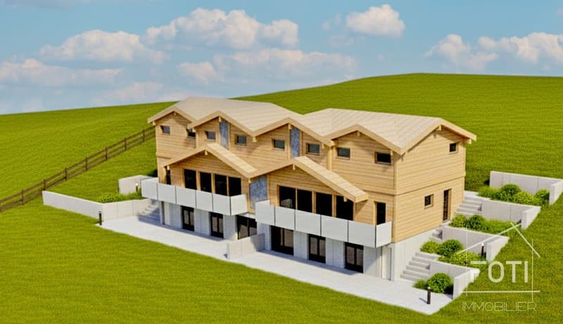 Construction de 2 villas jumelées