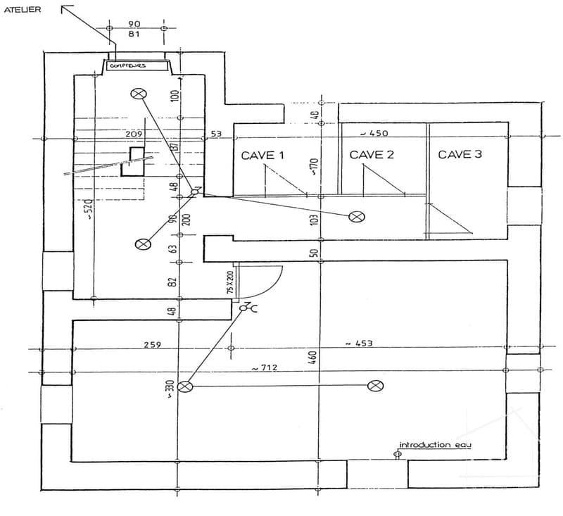 Plan du sous-sol