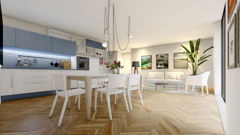 Cuisine et Salon