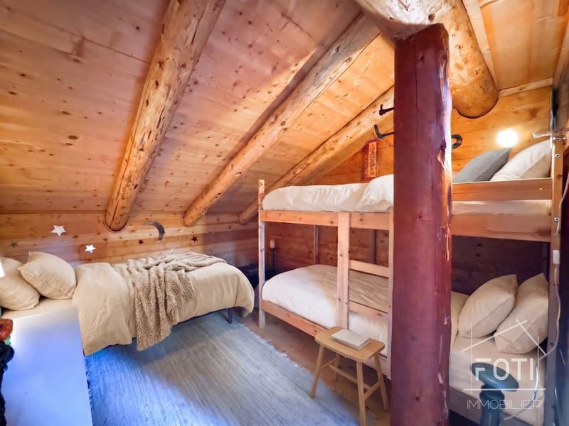 Chambre mansardée