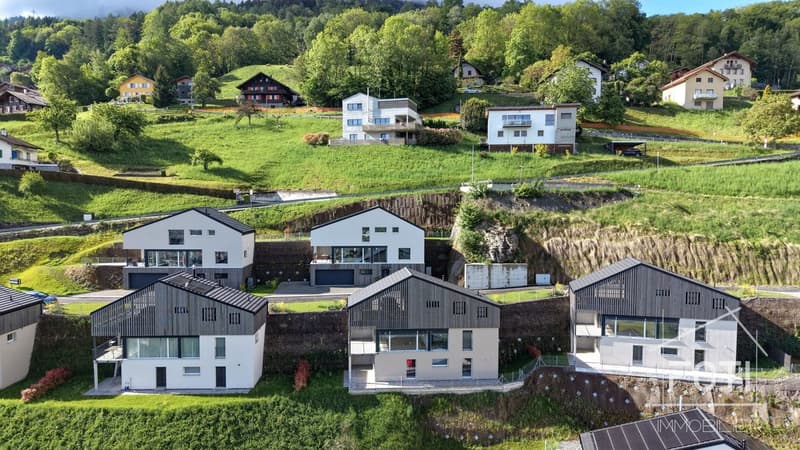 Villa individuelle NEUVE de 4,5 pièces avec belle vue sur la plaine. (12)