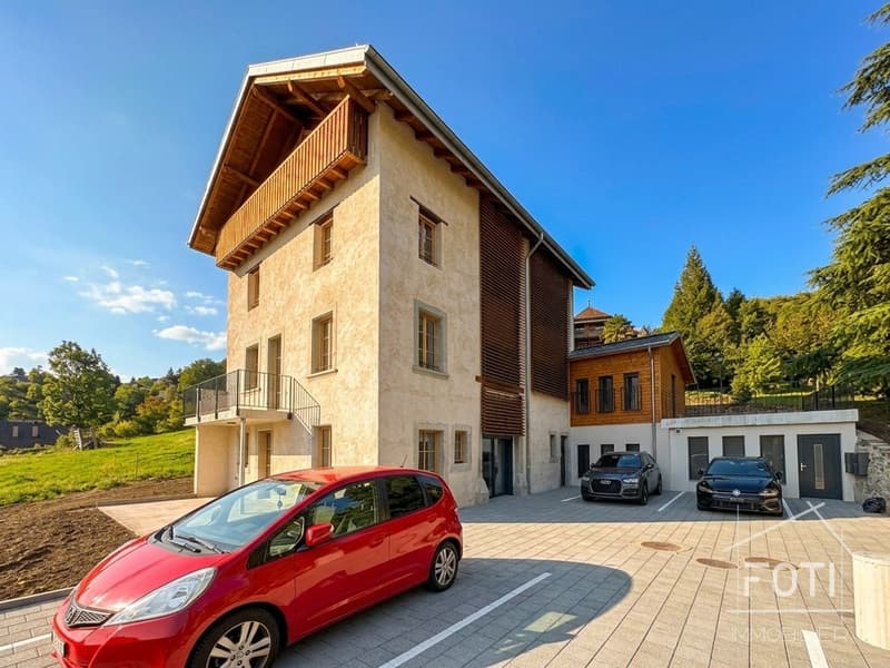 Façade et Parking