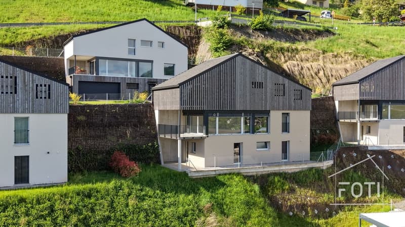 Villa individuelle NEUVE de 4,5 pièces avec belle vue sur la plaine. (12)