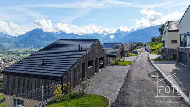Villa individuelle NEUVE de 4,5 pièces avec belle vue sur la plaine. (13)
