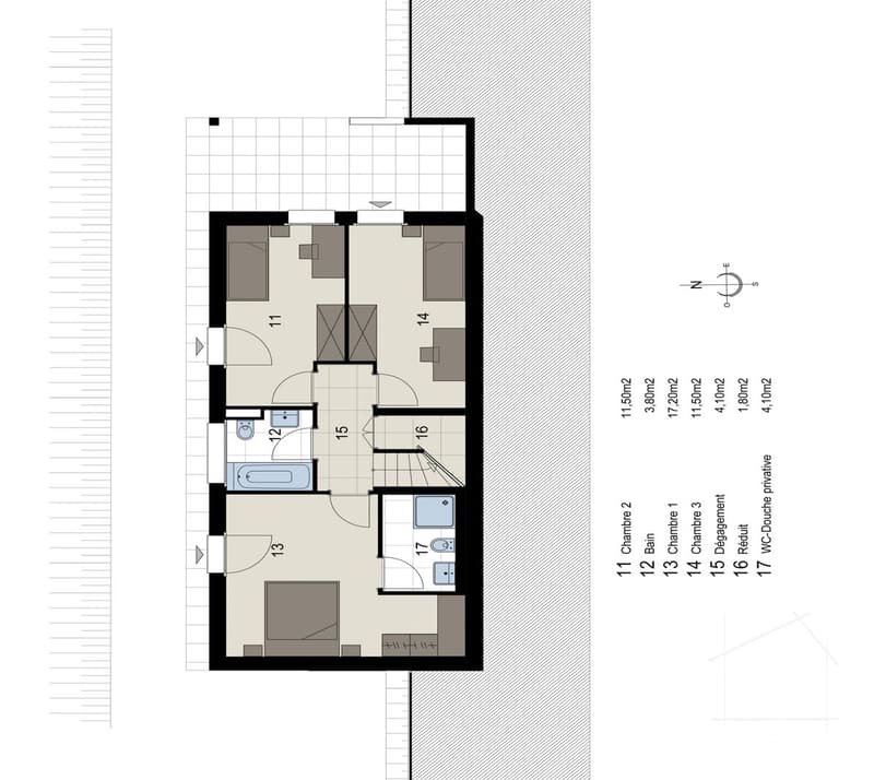 Plan de l'étage