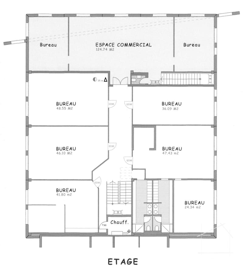 Plan de l'étage