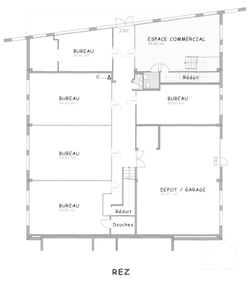 Plan du rez-de-chaussée