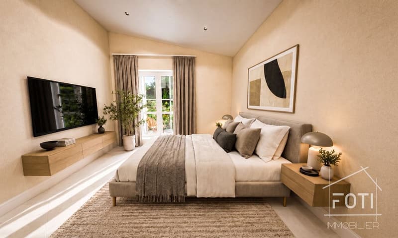 Chambre - image de synthèse