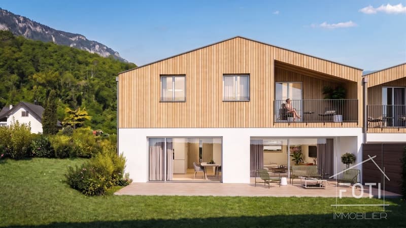 Façade arrière - image de synthèse