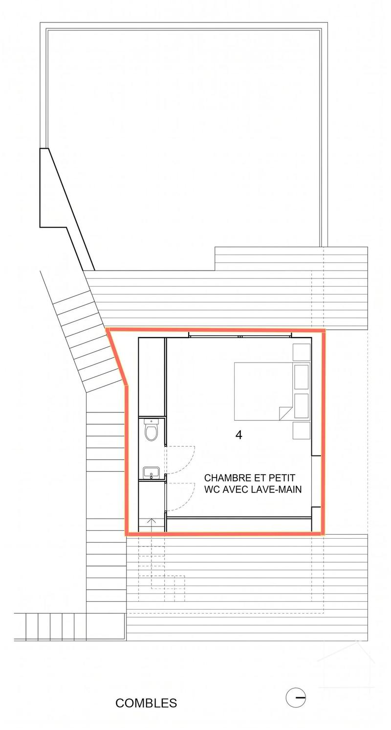 Plan des combles