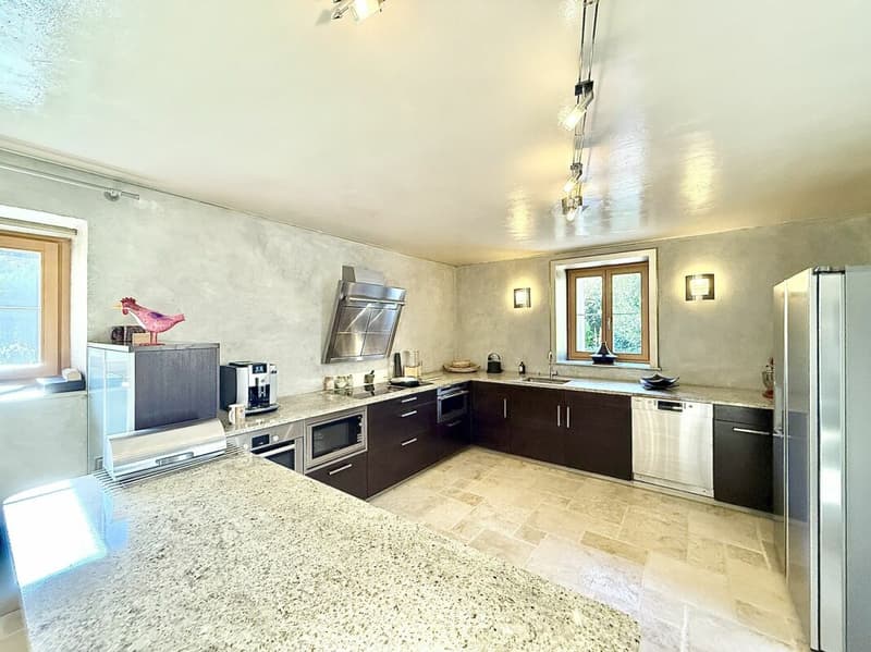 Casa di 405 m2 con terreno di 4'413 m2 a Bex (14)
