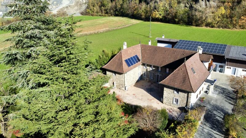 Casa di 405 m2 con terreno di 4'413 m2 a Bex (5)