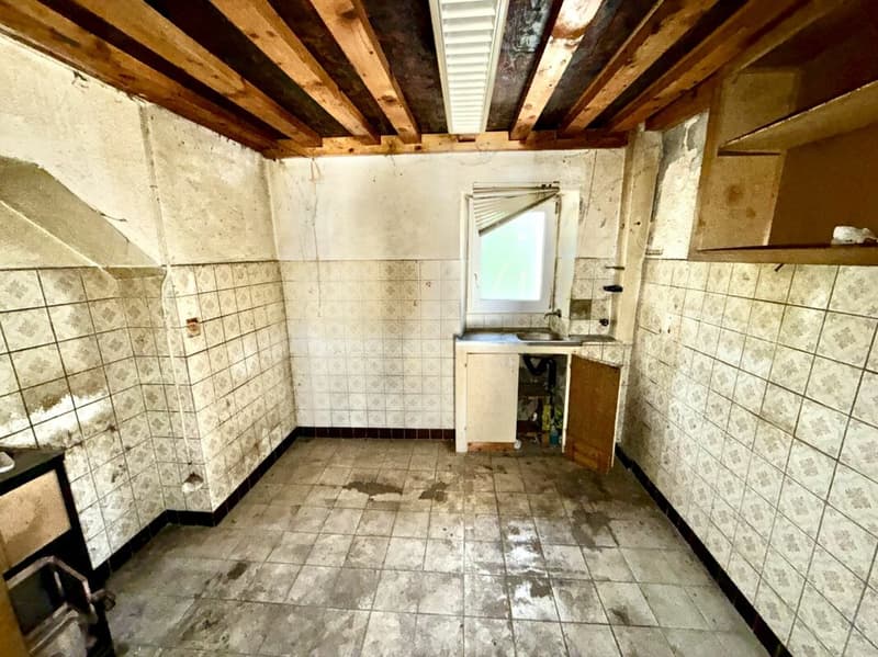 Casa da ristrutturare nel centro di Chamoson, venduta con autorizzazione di costruzione (13)