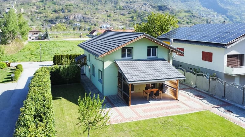 Charmantes Einfamilienhaus in Raron / Charmante maison individuelle à Rarogne (5)