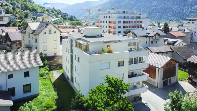 Vollständig renovierte 4,5-Zimmer-Wohnung in Gampel (5)