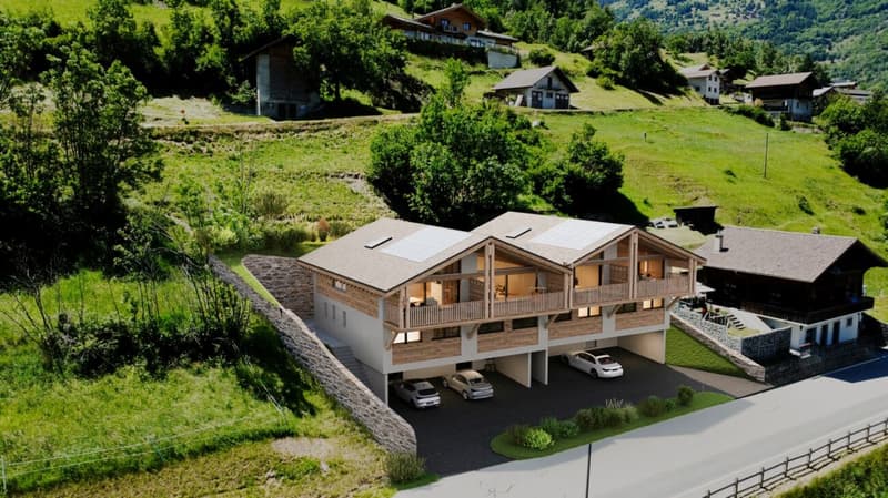 Promotion exclusive de 4 villas neuves à Euseigne - Hérémence (1)