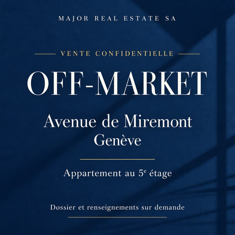 Champel – Appartement de 1,5 pièce avec vue dégagée - 5ème étage (1)
