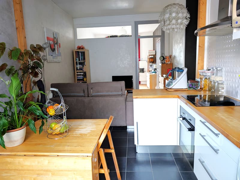 Grenoble Zentrum, renoviertes T2 von 44m2 mit Balkon und Keller (5)