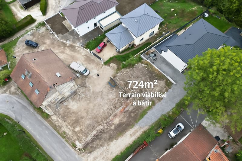 724m2 building plot on ä Peron (Logras) (4)