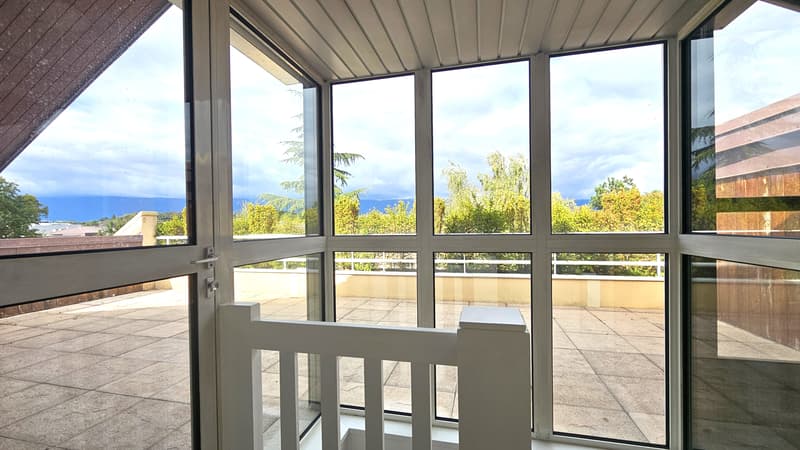 Attic of 145m2 with terraces of 67m2 in Ferney (13)