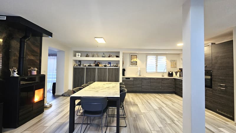 Maison de 179m2 utile + sous-sol + piscine + carport (6)
