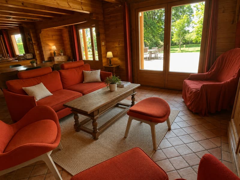 Grande maison à Prevessin sur terrain de 4600m2 (7)