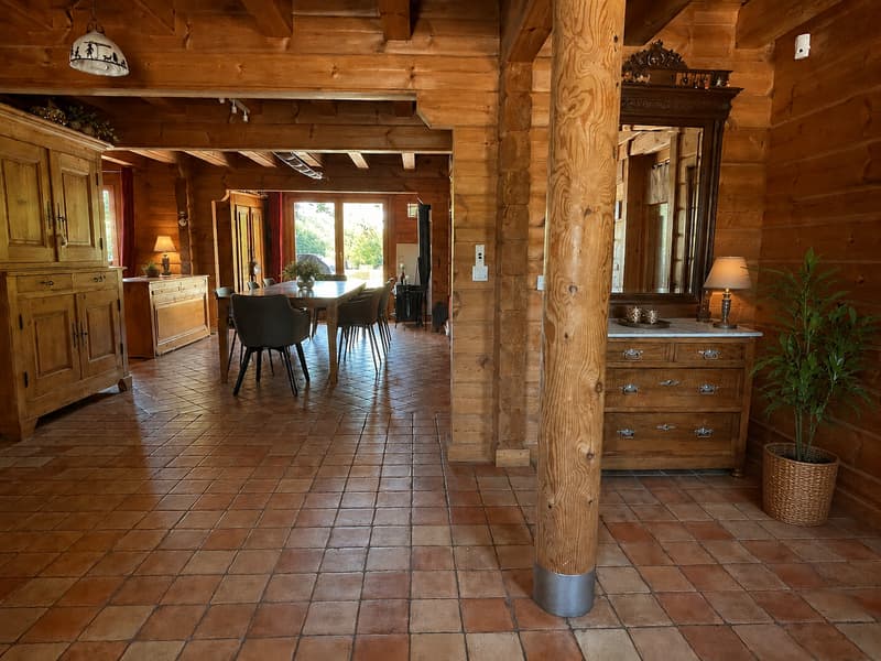 Grande maison à Prevessin sur terrain de 4600m2 (4)