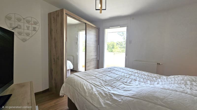 Saint-Genis-Pouilly centre T3 de 71 m² avec balcon et garage (9)