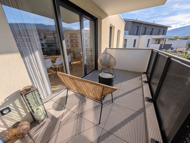 Cessy (01) : T3 de 2024   71 m² avec Terrasse & Garage (5)
