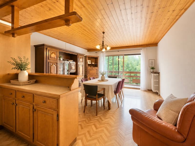CHAMONIX LES PLANARDS | 52 M² DEUX BALCONS VUES MONT-BLANC (7)