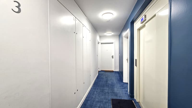 Studio récent et lumineux avec balcon Clichy centre (9)