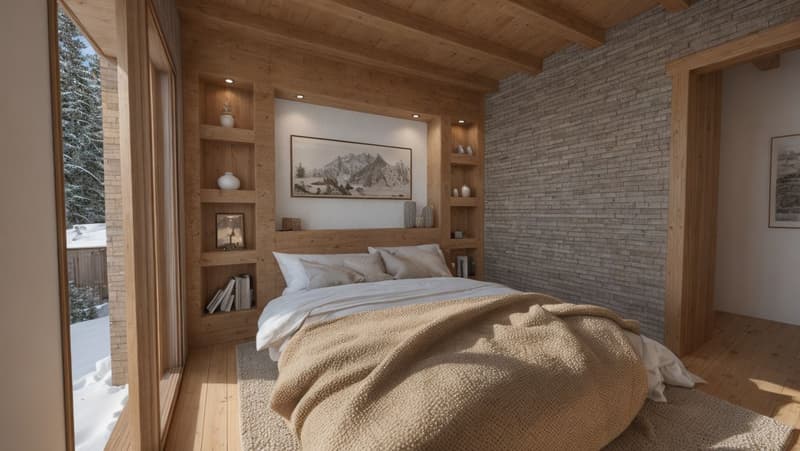 Chalet de haut standing au pied du Mont-Blanc. (8)