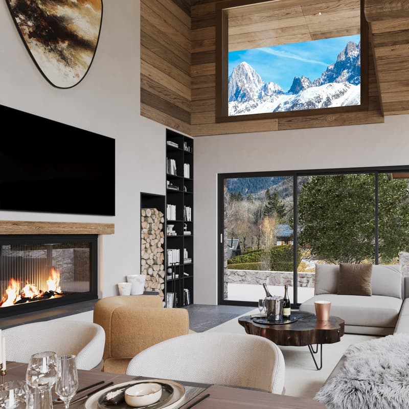 Chalet de haut standing au pied du Mont-Blanc. (7)