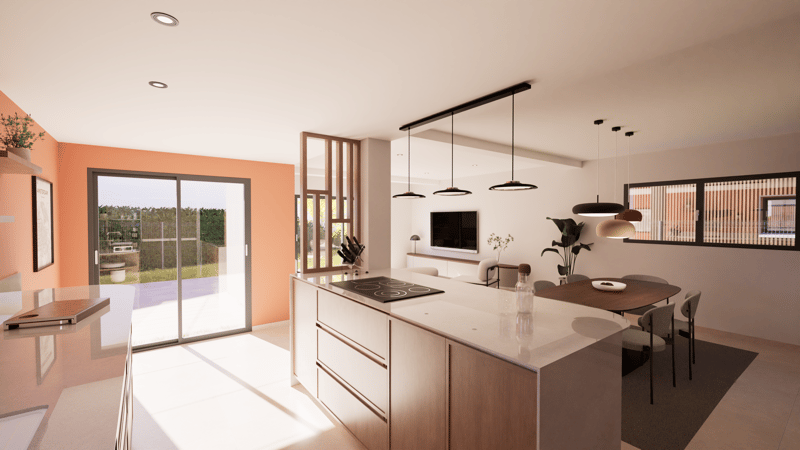 Vaste Villa T6 Contemporaine   Secteur Brétigny (4)