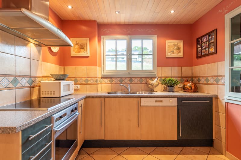 Chalet avec vue exceptionnelle Lac Léman & Mont Blanc 2 logements 227 m² (8)