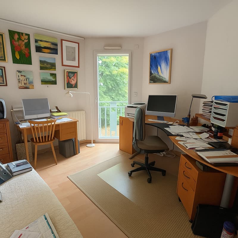 À vendre Appartement T4 de 143 m² avec garage Résidence calme proche centre-ville (8)