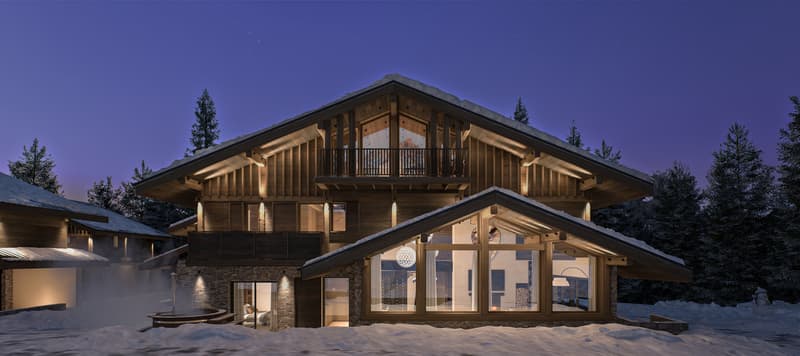 Chalet de haut standing au pied du Mont-Blanc. (4)