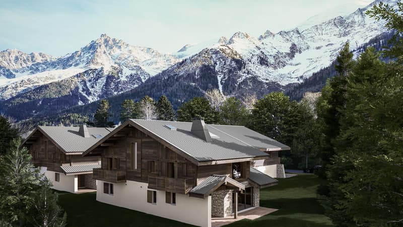 Chalet de haut standing au pied du Mont-Blanc. (10)