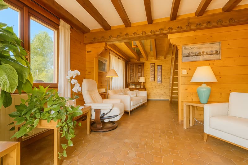 Chalet de charme à Vesancy, proche Divonne (5)